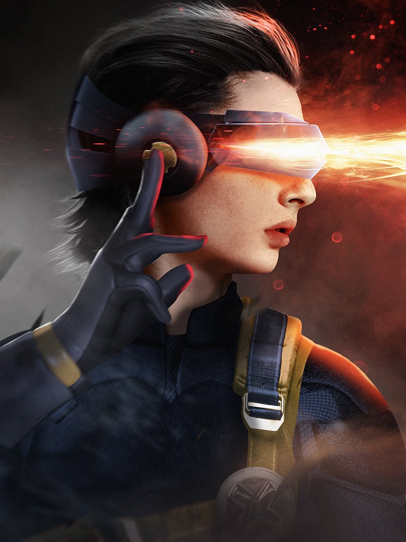 Finn Wolfhard as Cyclops