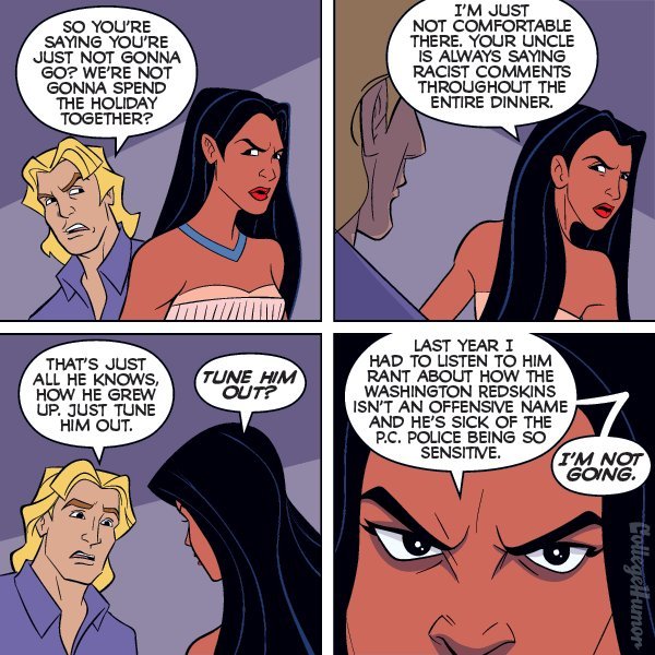 Pocahontas and John Smith