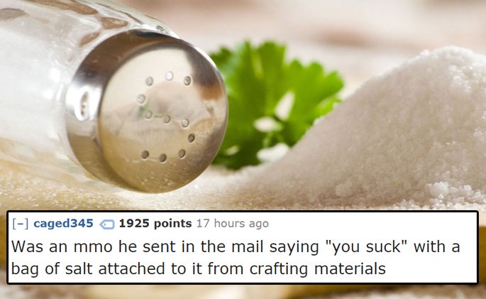 That Cyber Rubbing of Salt