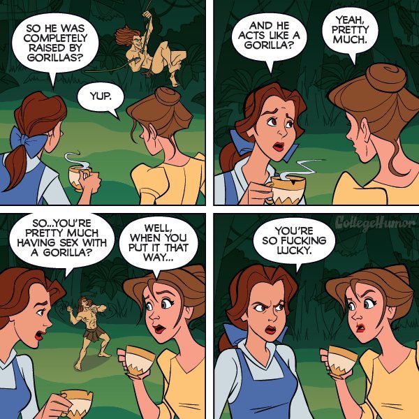 Jane and Tarzan