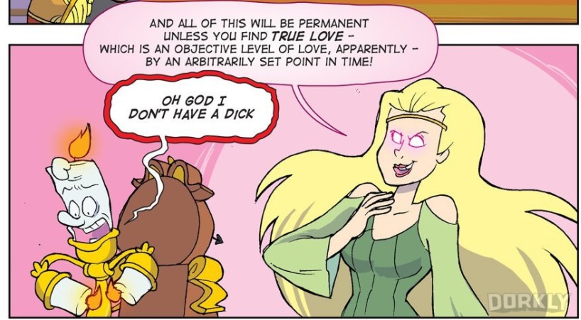 I would probably care more about my genitals too or lack thereof