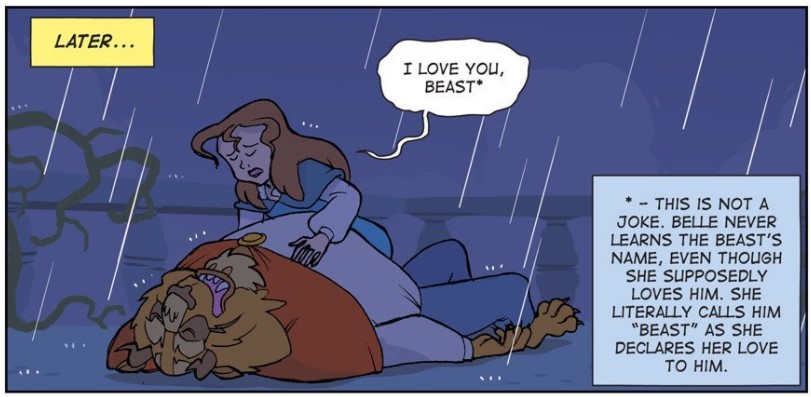 That is how you know it is true love