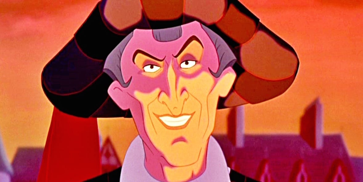 Judge Claude Frollo - The Huncheback Of Notre Dam