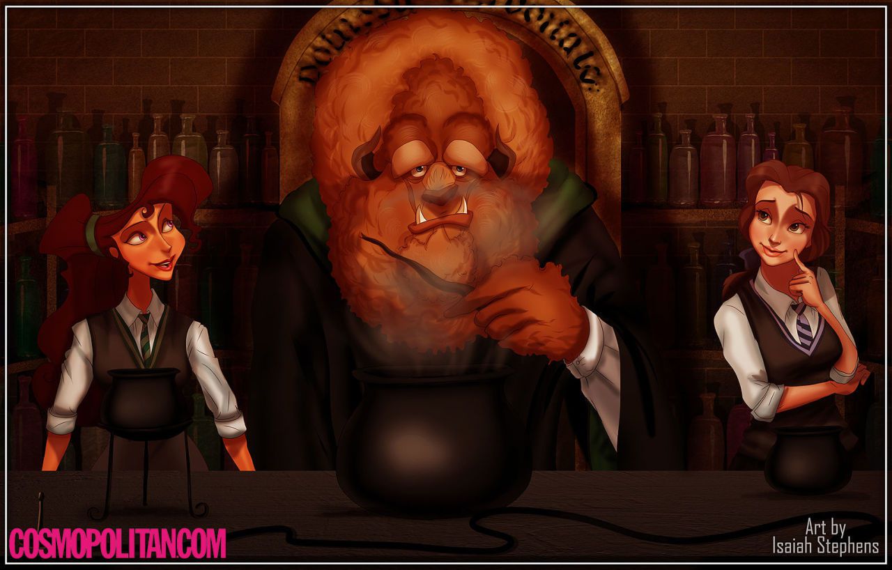 The beast was never good with spells. Maybe try herbology