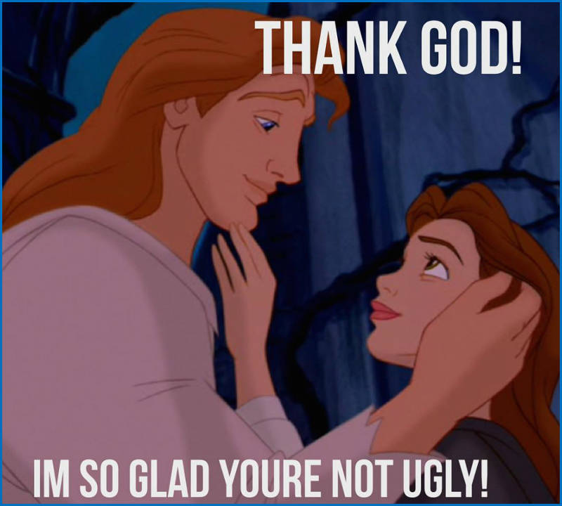She was fine with the beast so