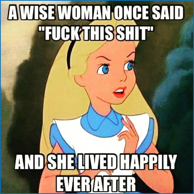 I say that everyday and yet