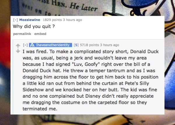 Jerk Donald duck