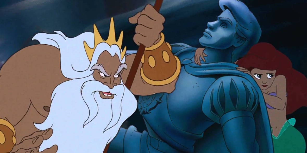 King Triton - The Little Mermaid