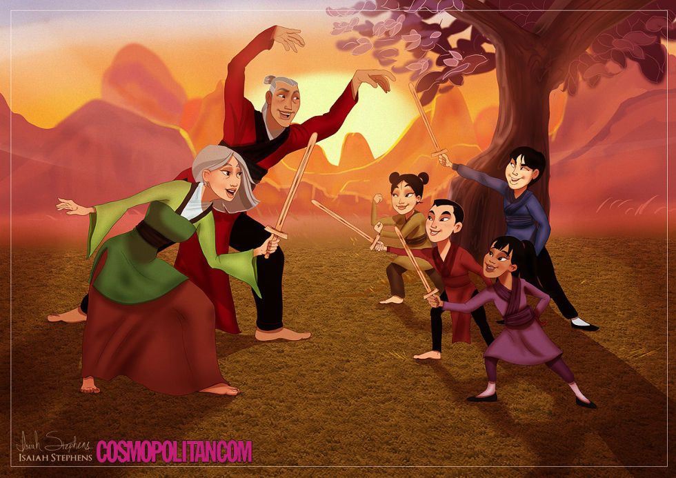Fa Mulan And li Shang