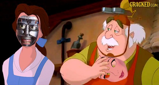 Belle is actually an android made by her Father