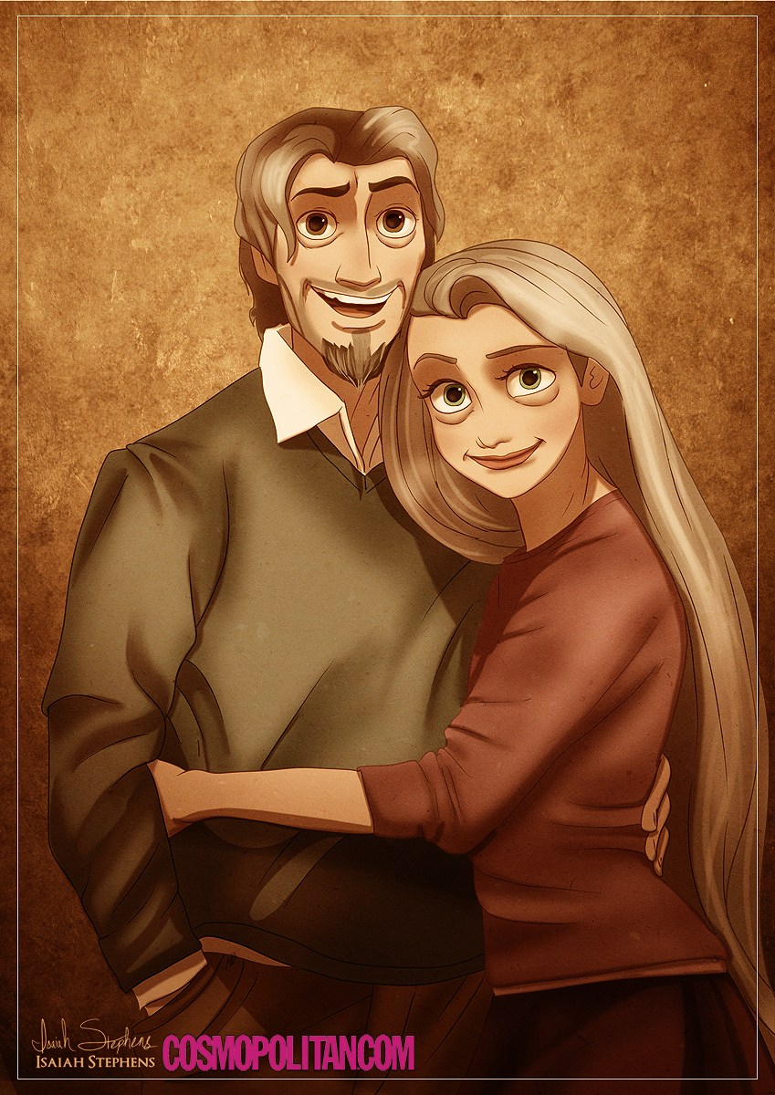 Rapunzel And Fynn Rider