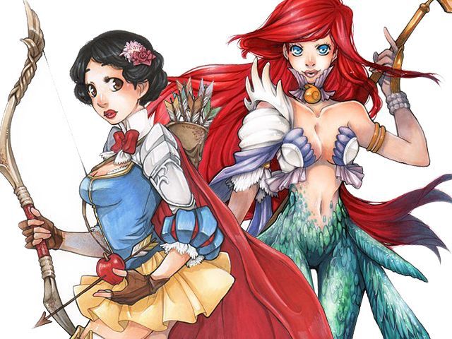 People sure do love to give Disney characters a makeover