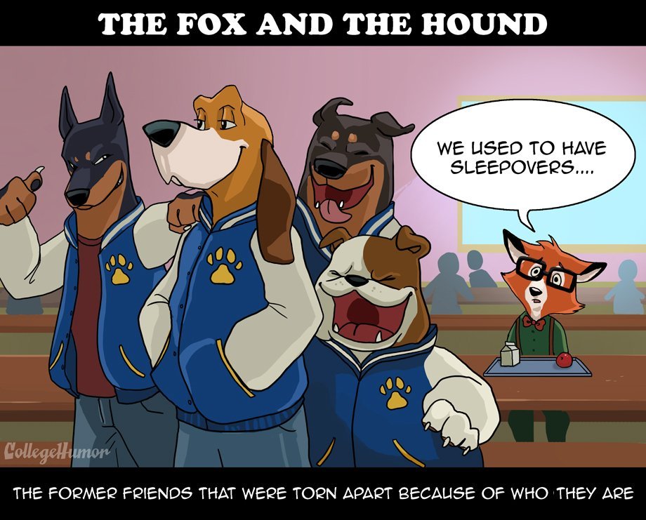 The fox and the hound