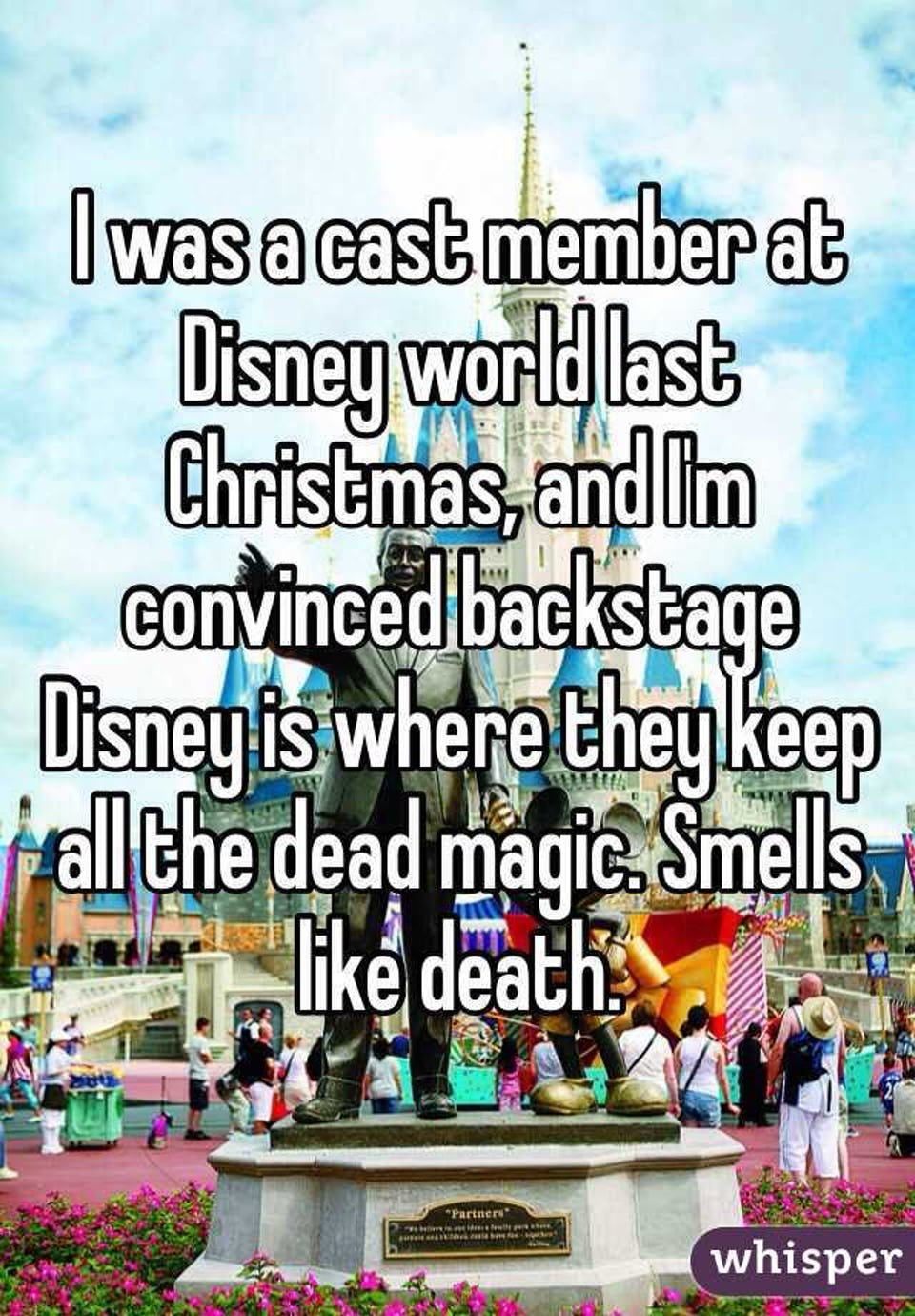 The smell of death is oh so tantalizing