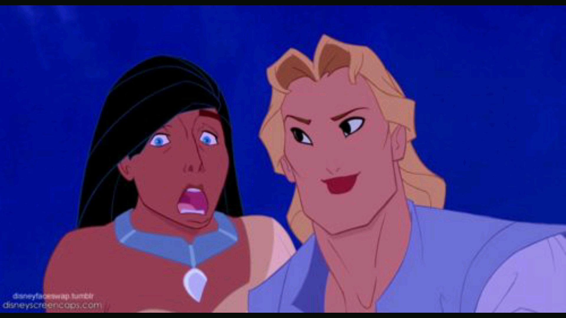This Pocahontas and John Smith Swap