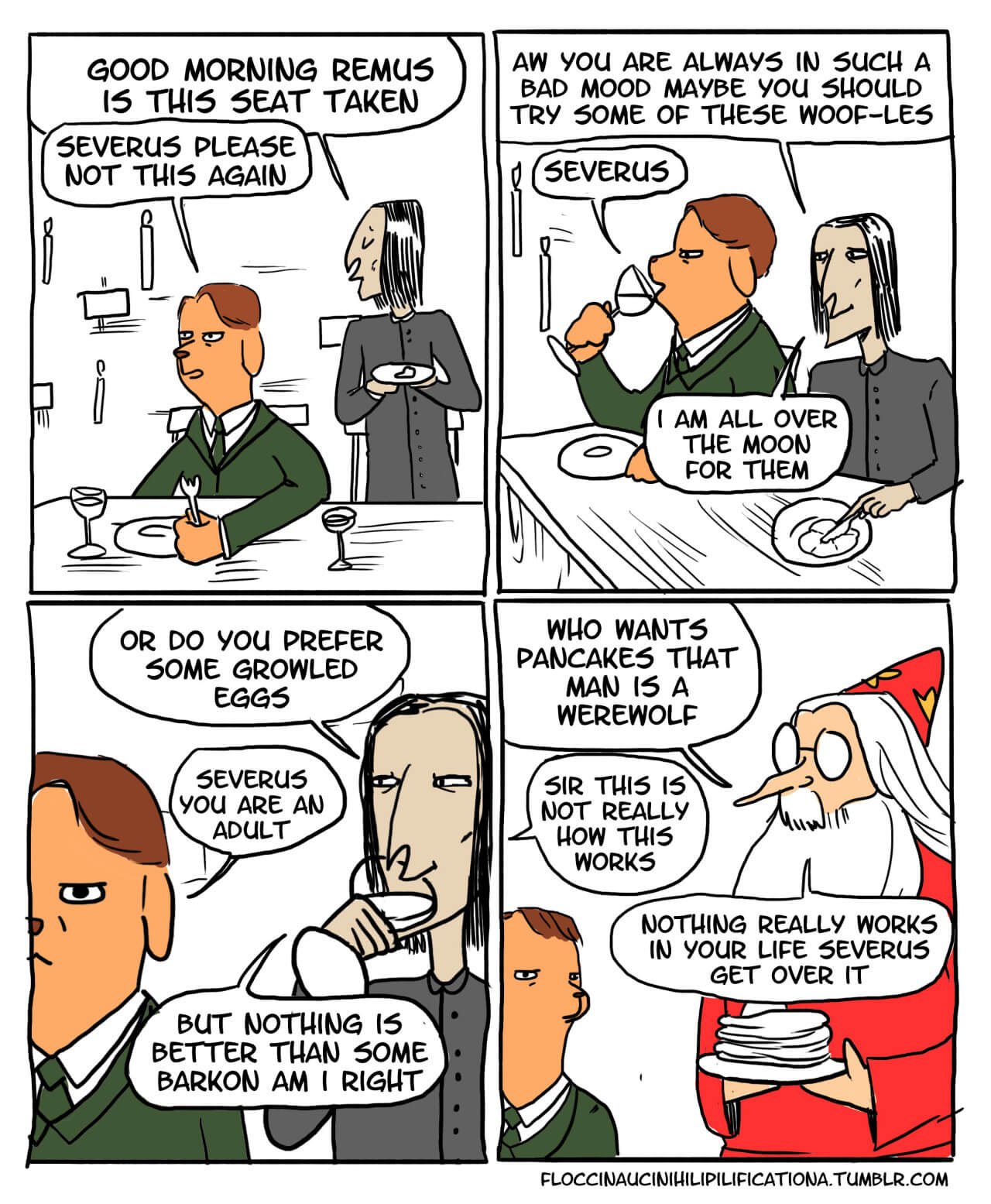 Snape Getting Burned Again
