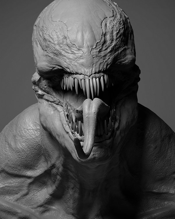 The Creature is an Alien Symbiote