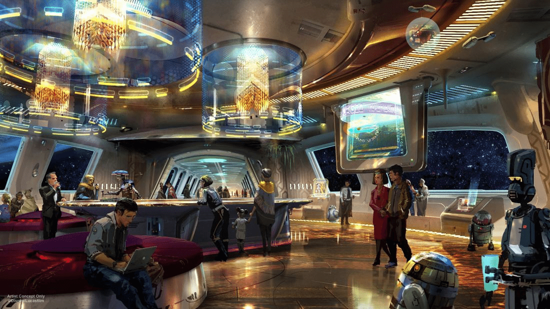 Look at the Deck-Inspired Lobby