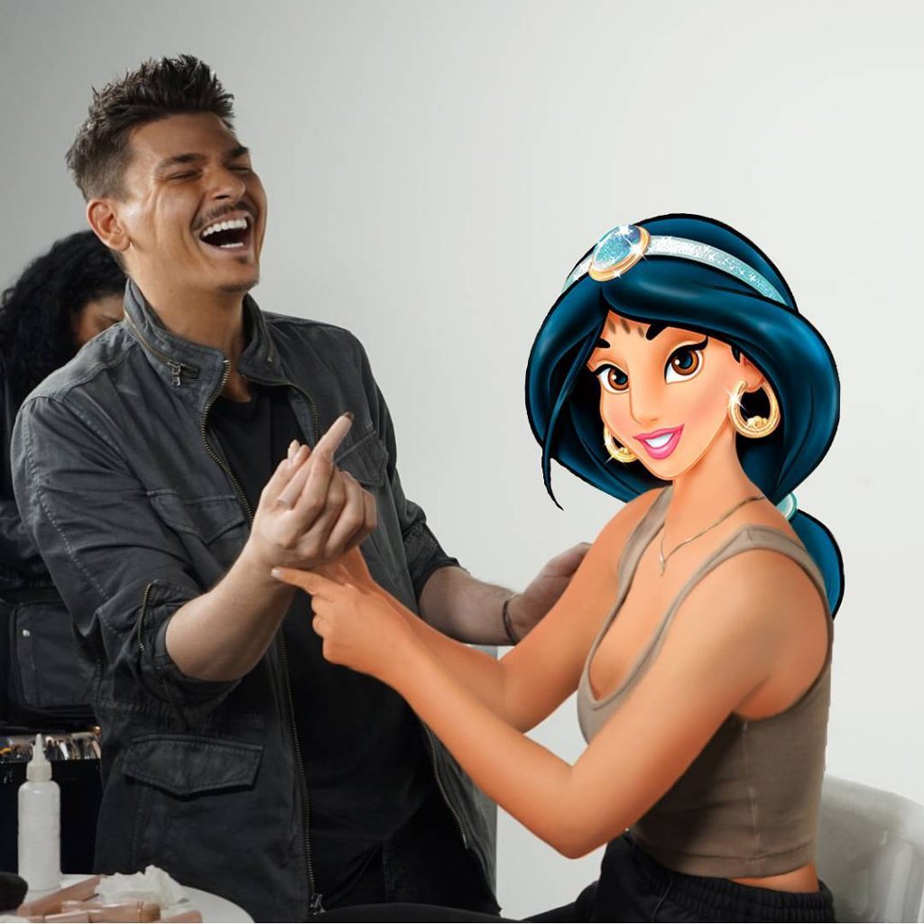 Jasmine as Kim Kardashian