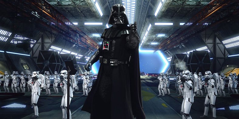 Get Ready to Battle Lord Vader Himself