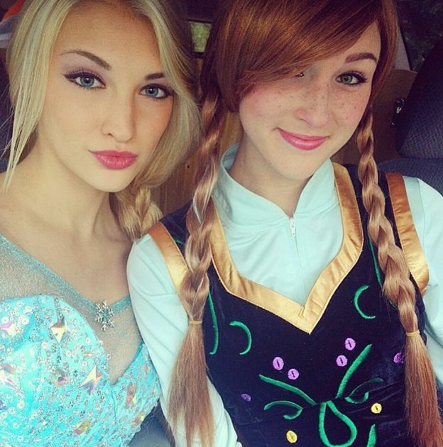 Anna and Elsa