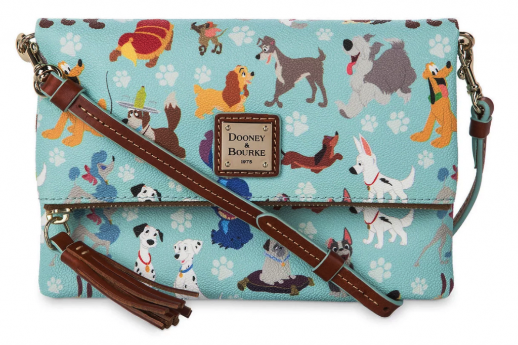 Foldover Zip Crossover Bag
