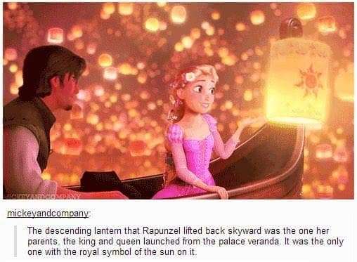 the Lantern That Rapunzel Touches