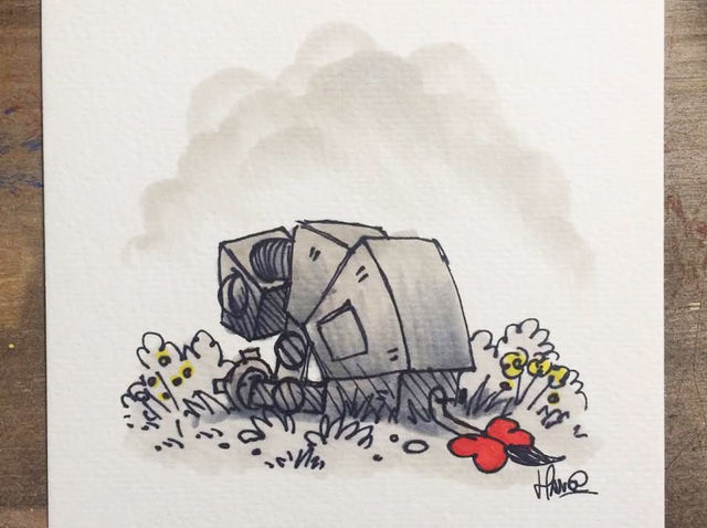We Want This Cute AT-AT