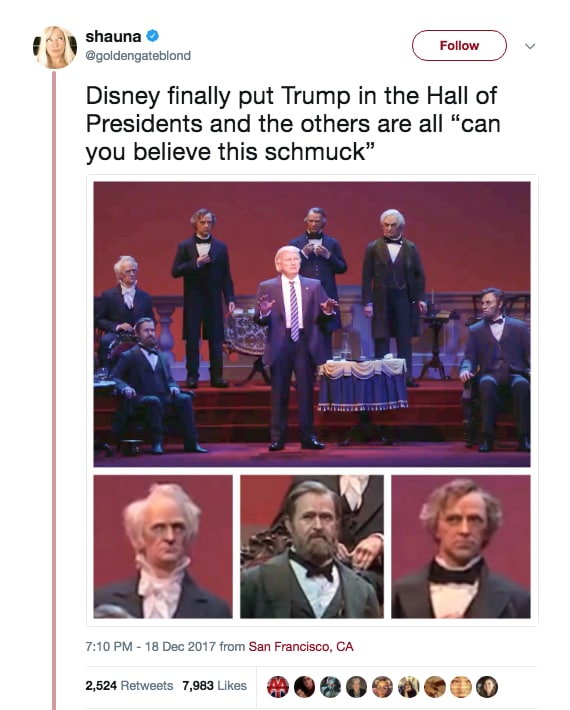 None of the Other Presidents Seem Too Thrilled