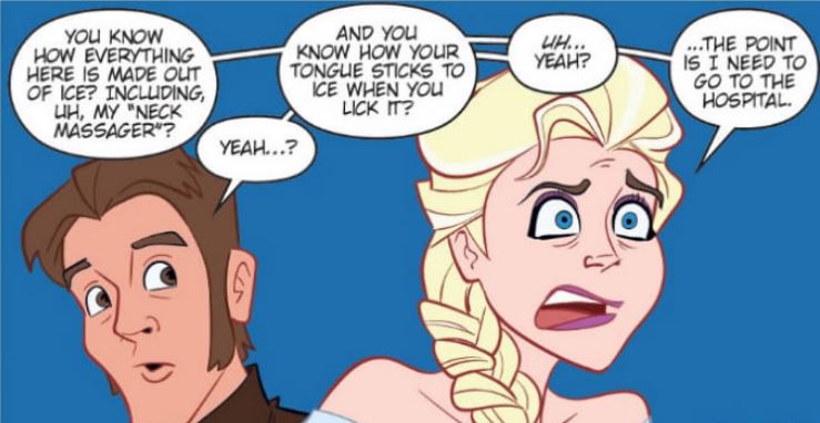 Elsa is in Trouble
