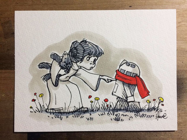 This Little Princess Leia is Just PERFECT