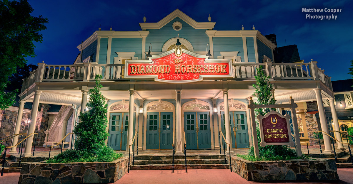 Diamond Horseshoe's food