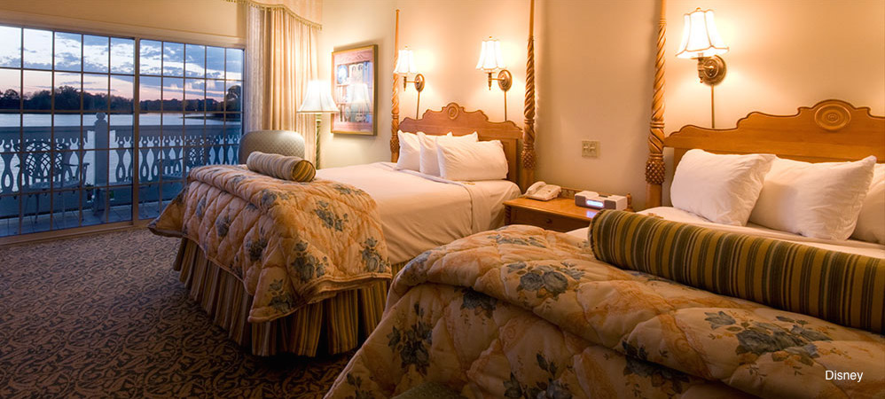Rent a room at a deluxe resort