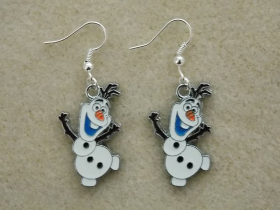 Frozen’s Olaf Earrings