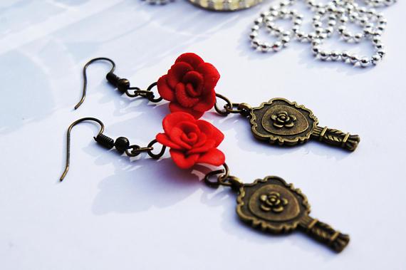 Beauty and the Beast Earrings