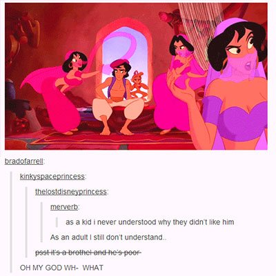 Will Never be Able to Watch Aladdin the Same Way