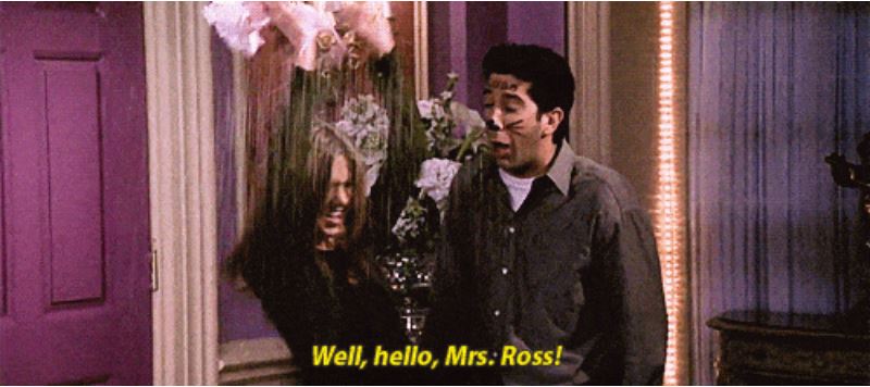 When Ross didn't want to tell Rachel