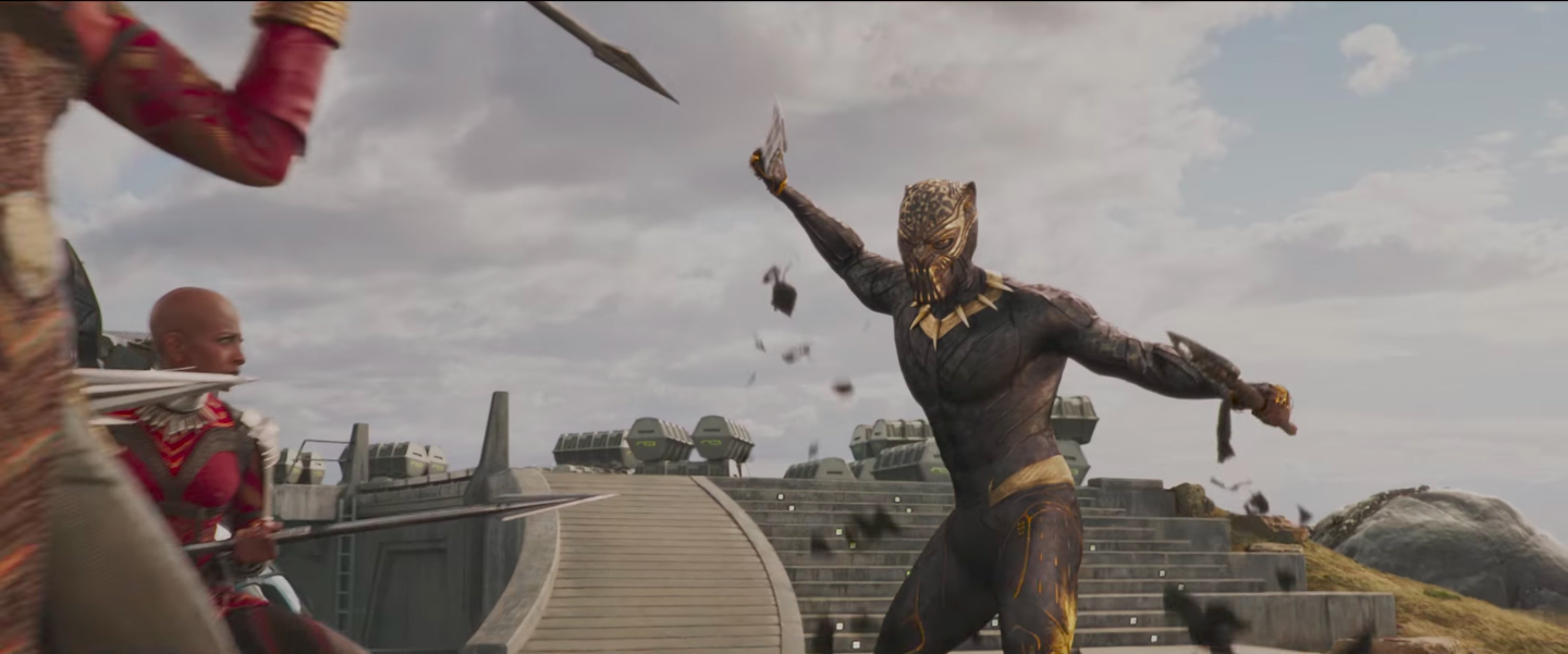 Erik Killmonger Looks Menacing