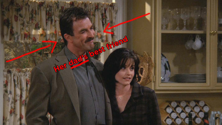The fact that Richard knew Monica