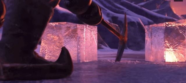 That crisp, clean Arendelle ice
