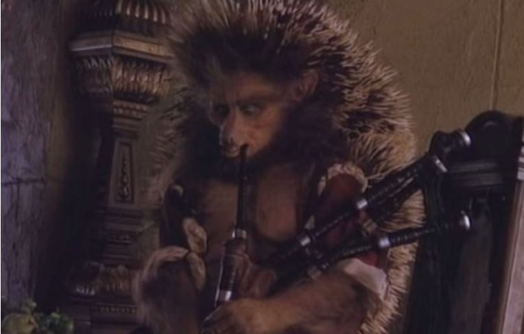 He Goes to the Forest And Plays Bagpipes