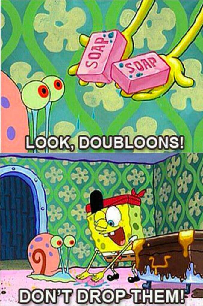 He dropped them