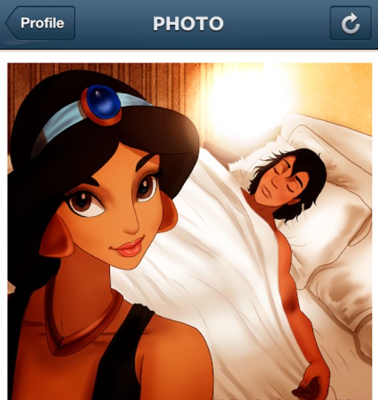 Jasmine and Aladdin