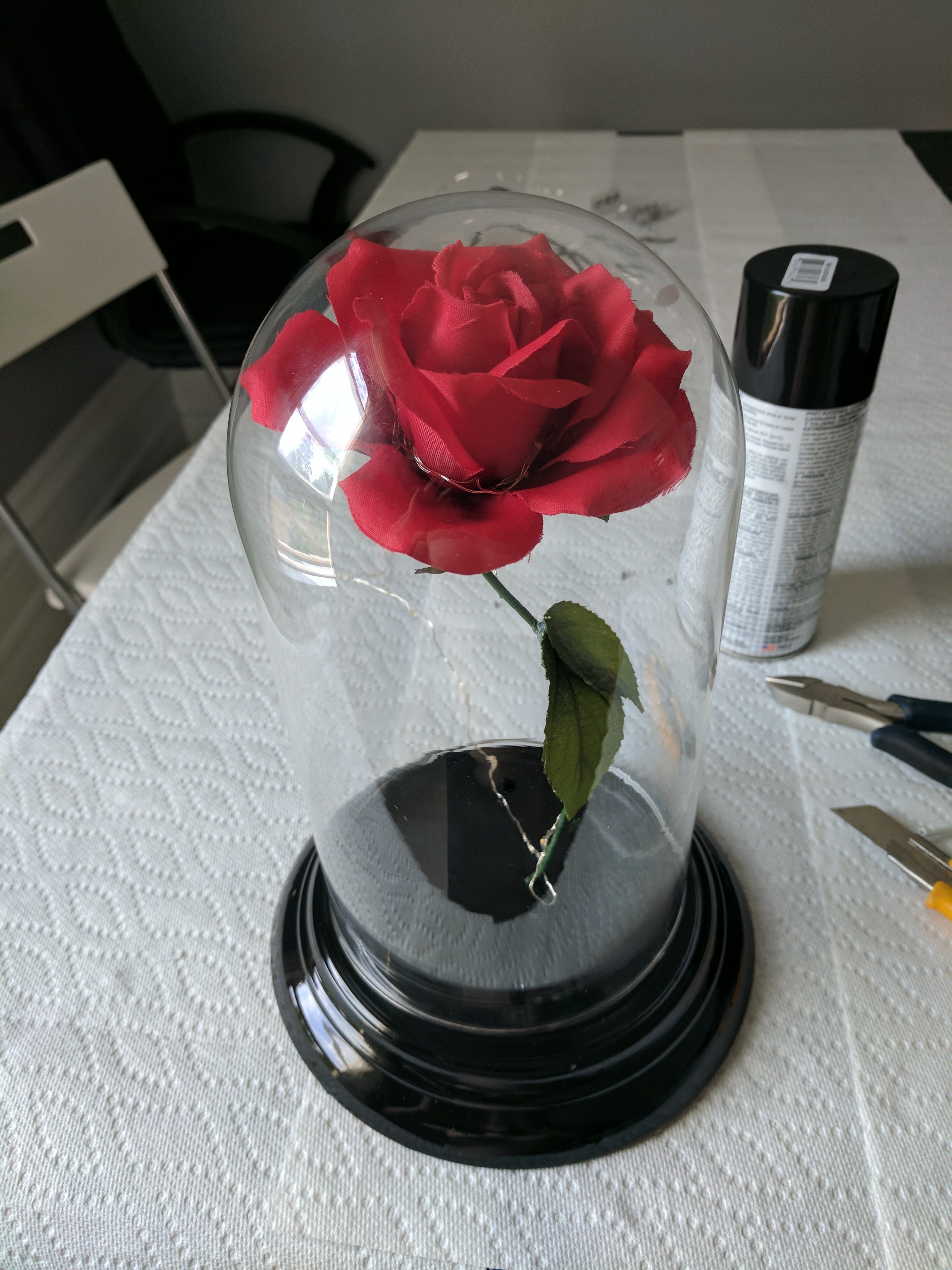The stem was malleable