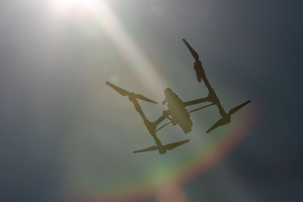 can't fly drones