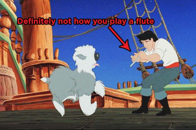 While Eric can't even properly play a flute