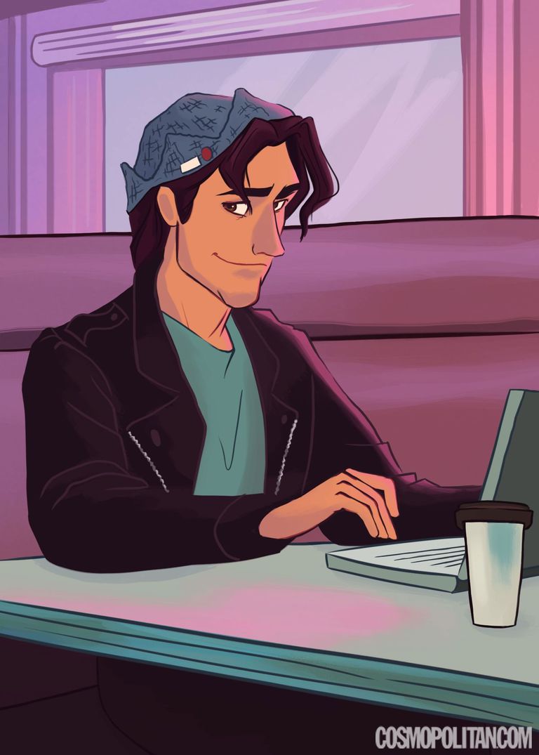 Jughead Jones as Flynn from Tangled
