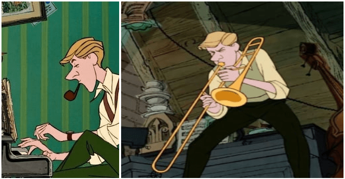 Roger writes songs