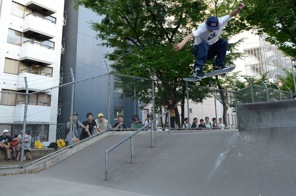 Skateboarding is not allowed