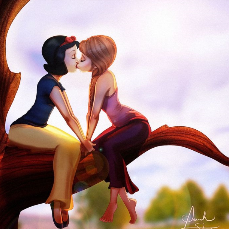 Rapunzel and Snow White